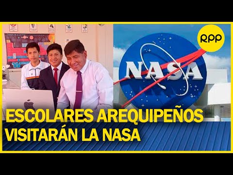 Estudiantes arequipeños ganan concurso espacial iberoamericano y visitarán la NASA