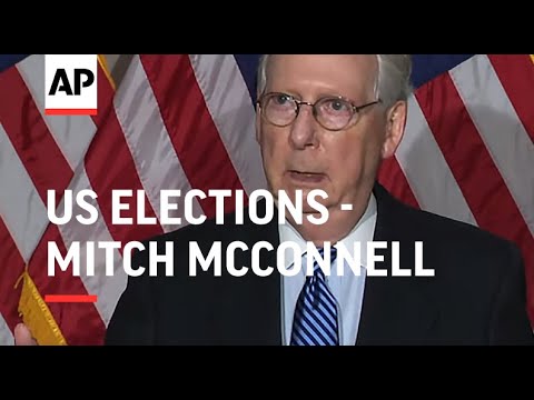 McConnell: We'll have transition, no nod to Biden
