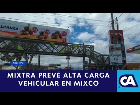 El Municipio de Mixco reporta trafico complicados a diario.