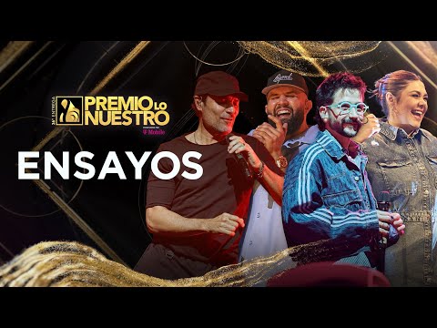 Chayanne, Yuridia, Camilo y más artistas desde los ensayos de Premio Lo Nuestro 2024