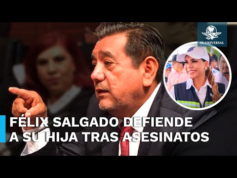 Félix Salgado defiende a gobernadora de Guerrero; asegura que vive en Chilpancingo