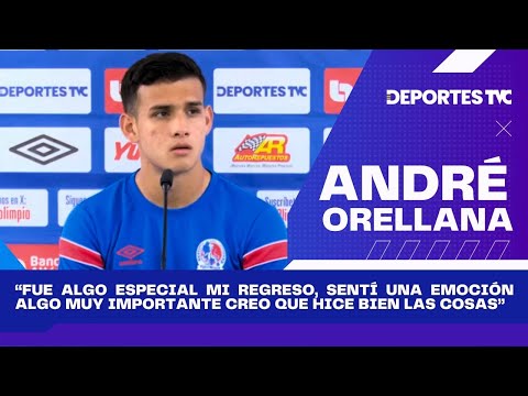 André Orellana revela quién pidió su regreso a Olimpia y deja tremendo elogio para Andy Najar
