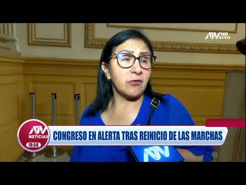Congreso en alerta tras reinicio de las marchas convocadas en Lima y provincias