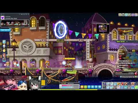 【MapleStoryGMS】チャレンジャーワールド実装!!!早速遊んでいくぞ
