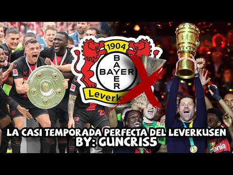 BAYER LEVERKUSEN en la 2023/2024: 51 partidos sin PERDER, doblete y la temporada CASI PERFECTA