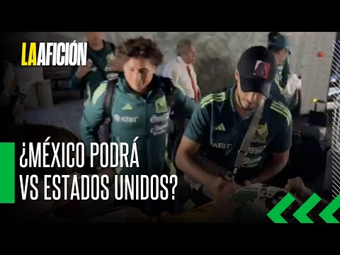 La Selección Mexicana llegó a Guadalajara para enfrentarse a Estados Unidos