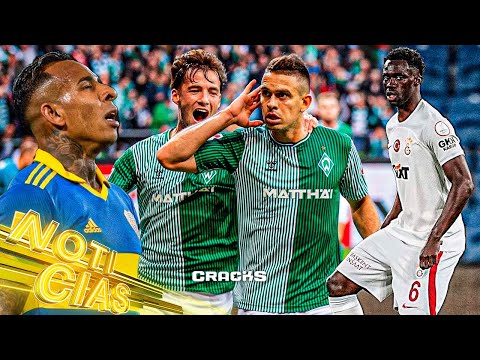 PRIMER GOL de BORRÉ con el WERDER BREMEN | BRASIL quiere a VILLA | DEBUT de DÁVINSON con GALATASARAY