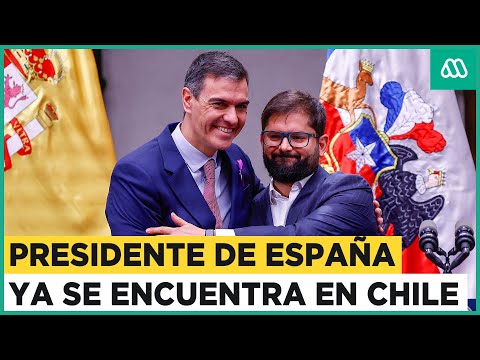 El presidente de España ya está en Chile: Se firmaron acuerdos entre ambos países