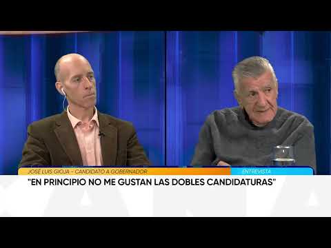 José Luis Gioja: En principio no me gustan las dobles candidaturas