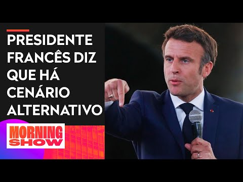 Macron diz que local preferido para abertura das Olimpíadas de Paris continua sendo rio Sena