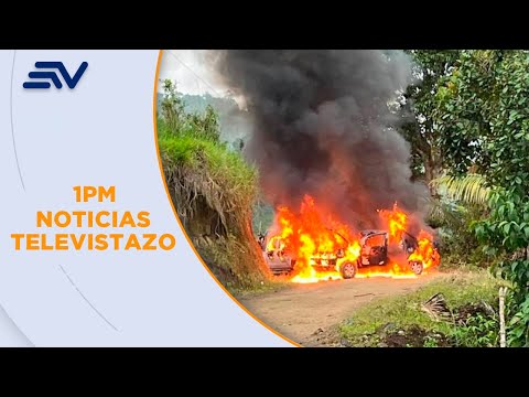 Vuelven los enfrentamientos en la parroquia Palo Quemado | Televistazo | Ecuavisa