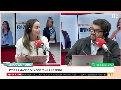 Llegó La Hora - Chile y Venezuela - Julio Isamit y José Miguel Castro - Radio Agricultura