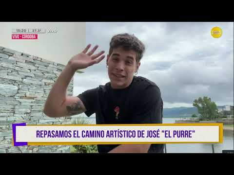 Mano a mano con José El Purre desde Carlos Paz que presenta Mamma Mia ?¿QPUDM?? 11-01-24