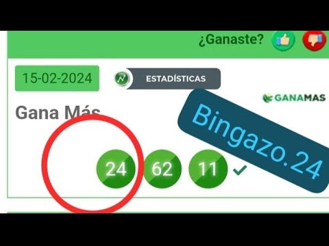 Anthony Numerologia  está en vivo felicidades para vlp y público Bingazo ((24)) indicado