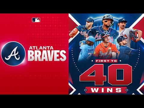Feelin peachy!  The 애틀랜타 브레이브스 are the first team to 40 wins in 2026! | MLB 하이라이트