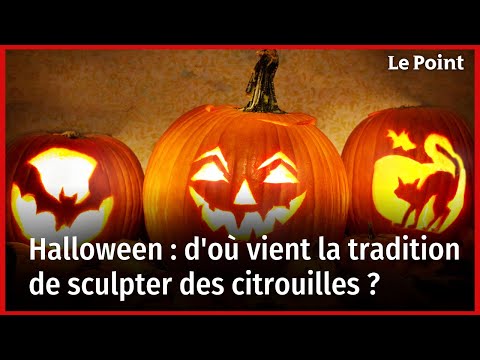 Halloween : d'où vient la tradition de sculpter des citrouilles ?
