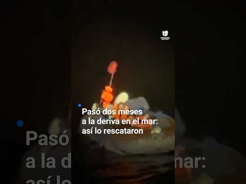 Este hombre pasó dos meses a la deriva en el mar y así lo rescataron