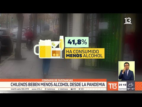 Encuesta Senda: Chilenos beben menos alcohol desde el inicio de la pandemia