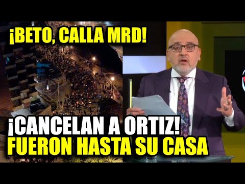MANIFEST4NTES PROTEST4N AFUERA DE LA CASA DE BETO ORTIZ Y WILLAX TV POR SUS INDIGNANTES FRASES