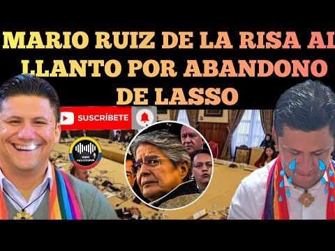 EX ASAMBLEÍSTA MARIO RUIZ DE LA RISA AL LLAN.TO POR EL ABANDONO DEL PRESIDENTE LASSO NOTICIAS RFE TV