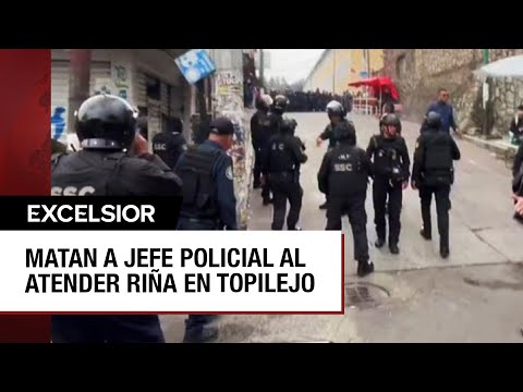 Balean a mando policiaco de la CDMX al atender riña en Topilejo