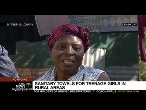 COVID-19 Lockdown | Sanitary towels for teenage girls in rural areas