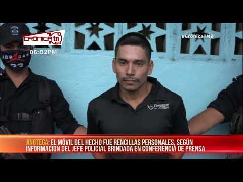 Policía Nacional captura a autor de homicidio en Wiwilí, Jinotega – Nicaragua
