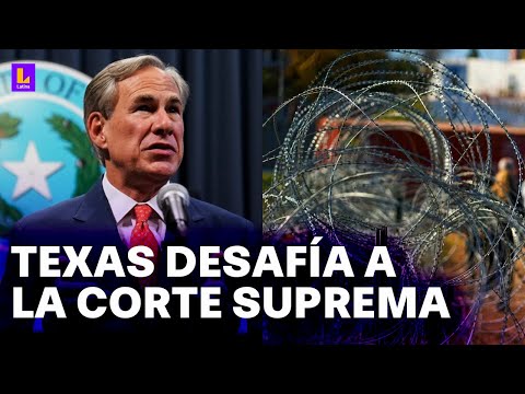 Texas desafía a la Corte Suprema de Estados Unidos: No retirarán alambres de púas en la frontera