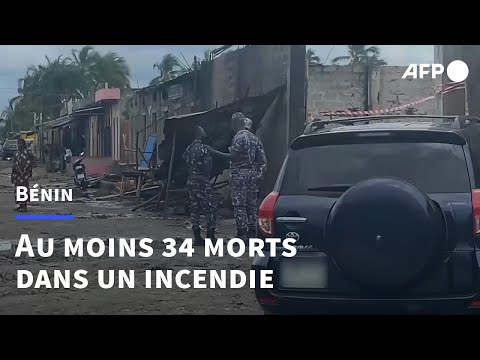 Bénin: au moins 34 morts dans l'incendie d'un dépôt de carburant illégal | AFP