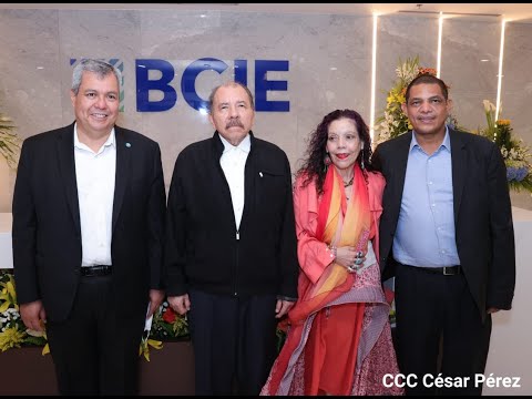 Encuentro del Presidente Daniel Ortega y Cra. Rosario Murillo con presidente del BCIE, Dante Mossi