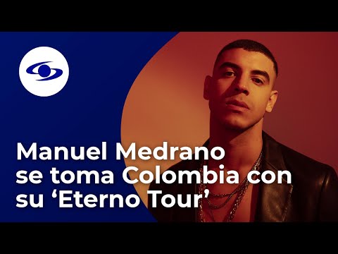 Manuel Medrano está listo para recorrer el país con sus éxitos en el ‘Eterno tour’ - Caracol TV