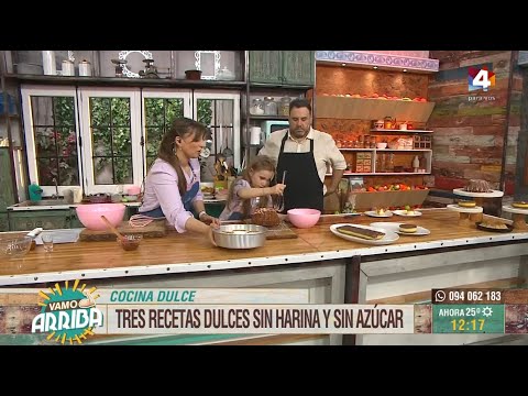 Vamo Arriba - Miércoles dulce con Noelia: Tres recetas dulces sin harina y sin azúcar