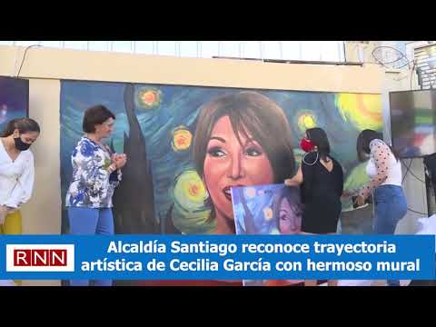 Reconocen trayectoria artística de Cecilia García con hermoso mural