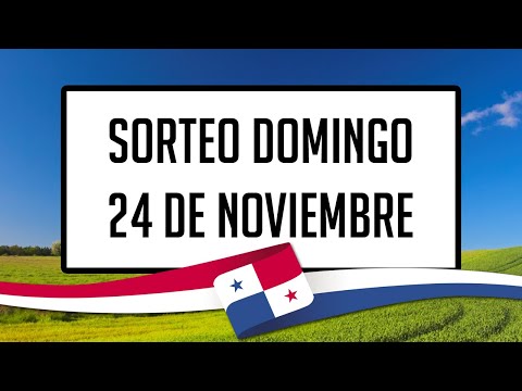 Resultados Lotería de Panamá Domingo 24 de Noviembre de 2024 - Lotería nacional de Panamá de hoy