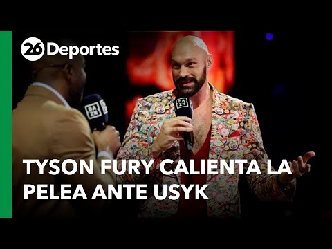 BOXEO: Tyson Fury calienta la pelea ante Usyk a semanas de realizarse