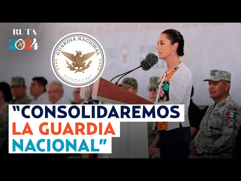 ¡Seguirá el plan de AMLO! Claudia Sheinbaum promete adherir a la Guardia Nacional a la Sedena