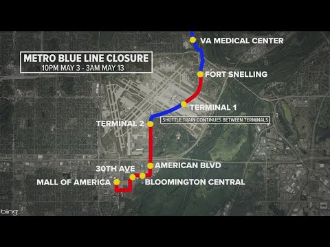 METRO Blue Line closure: What you need to know