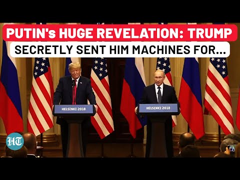 Putin Shocks USA, Confirms Trump Secretly Sent Him Machines For… | Election | Covid | Russia