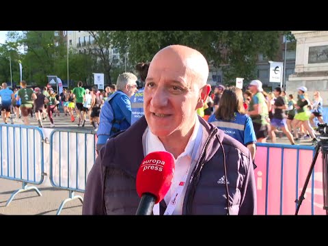 La Maratón de Madrid consigue un éxito de participación