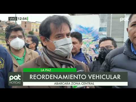 Reordenamiento vehicular en La Paz