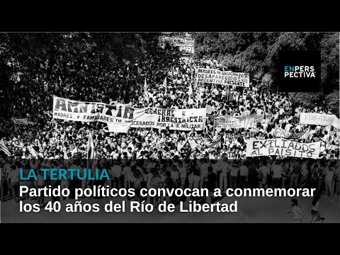 Partido políticos convocan a conmemorar los 40 años del Río de Libertad