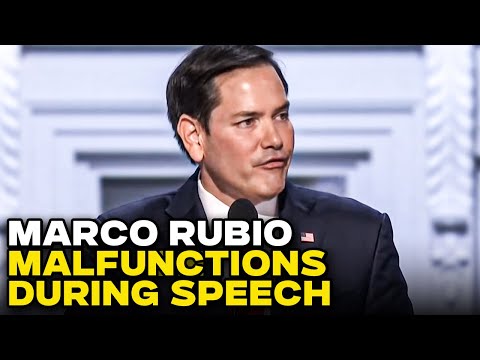 Internet ROASTS Marco Rubio After His Lips Malfunction During RNC Speech