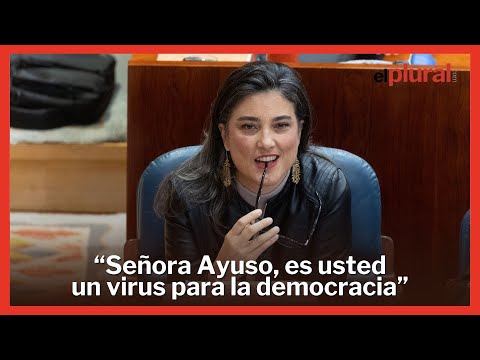 Manuela Bergerot acusa a Ayuso de ser un virus para la democracia
