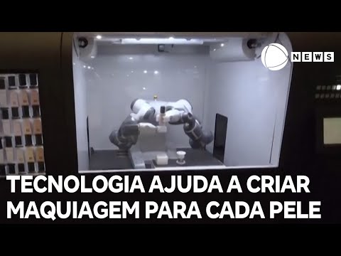 Tecnologia ajuda a criar maquiagem ideal para cada pele