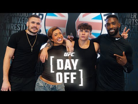 Tinie Tempah Trains Like a UFC Fighter with Nathaniel Wood | UFC Day Off