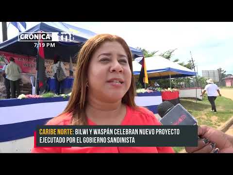 Inauguran el Interconectado de media tensión en Waspam, Caribe Norte - Nicaragua