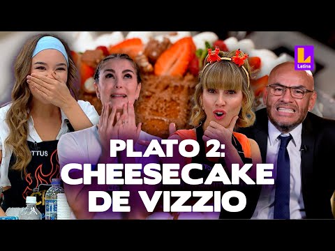 El Gran Chef Famosos PROGRAMA 27 de julio | Plato dos: Cheesecake de Vizzio | LATINA EN VIVO