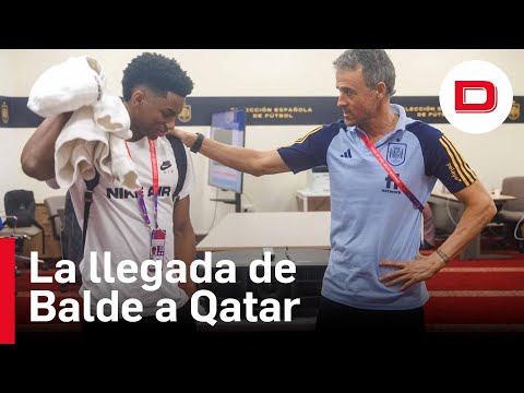 Balde llega a Qatar tras 24 horas de locura