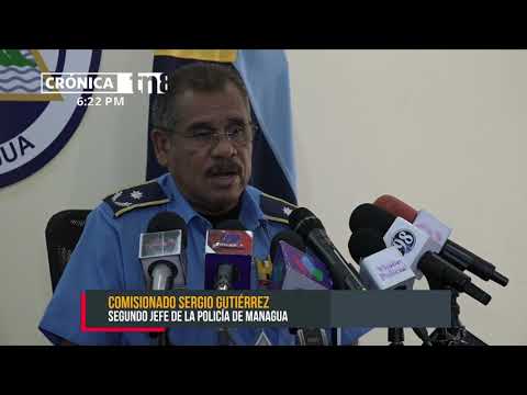 Caen 59 delincuentes que cometían delitos de peligrosidad en Nicaragua