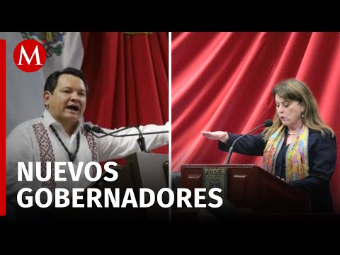 Nuevos Gobernadores asumen en Morelos y Yucatán